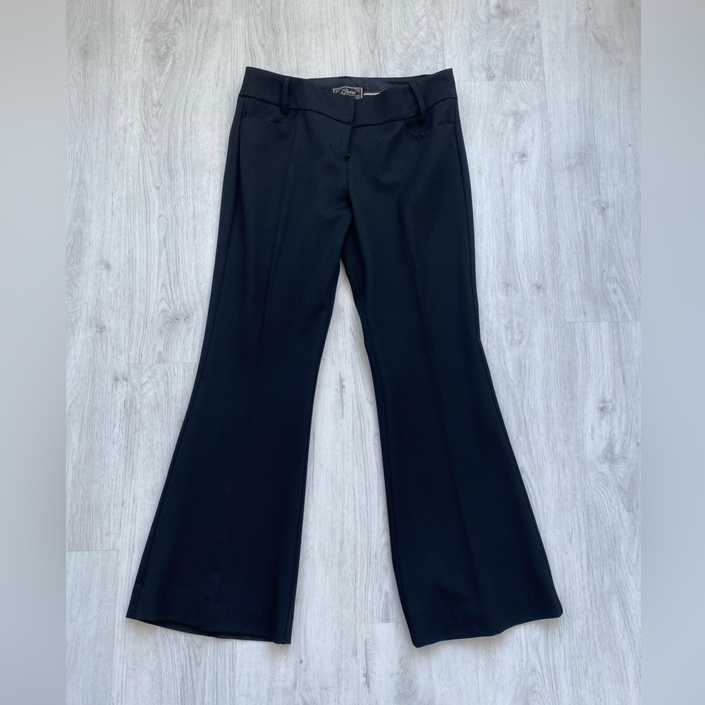 Business formal/casual, low waist, black trousers, almost new.